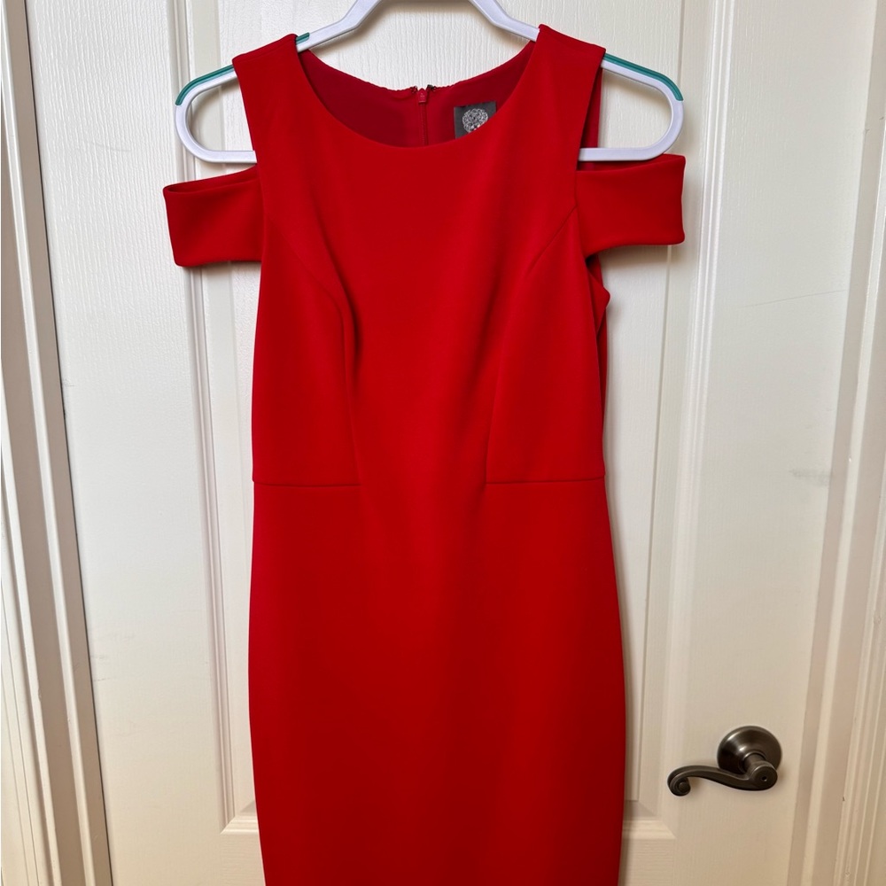 Vince camuto red dress